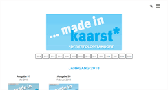 Desktop Screenshot of madeinkaarst.biz